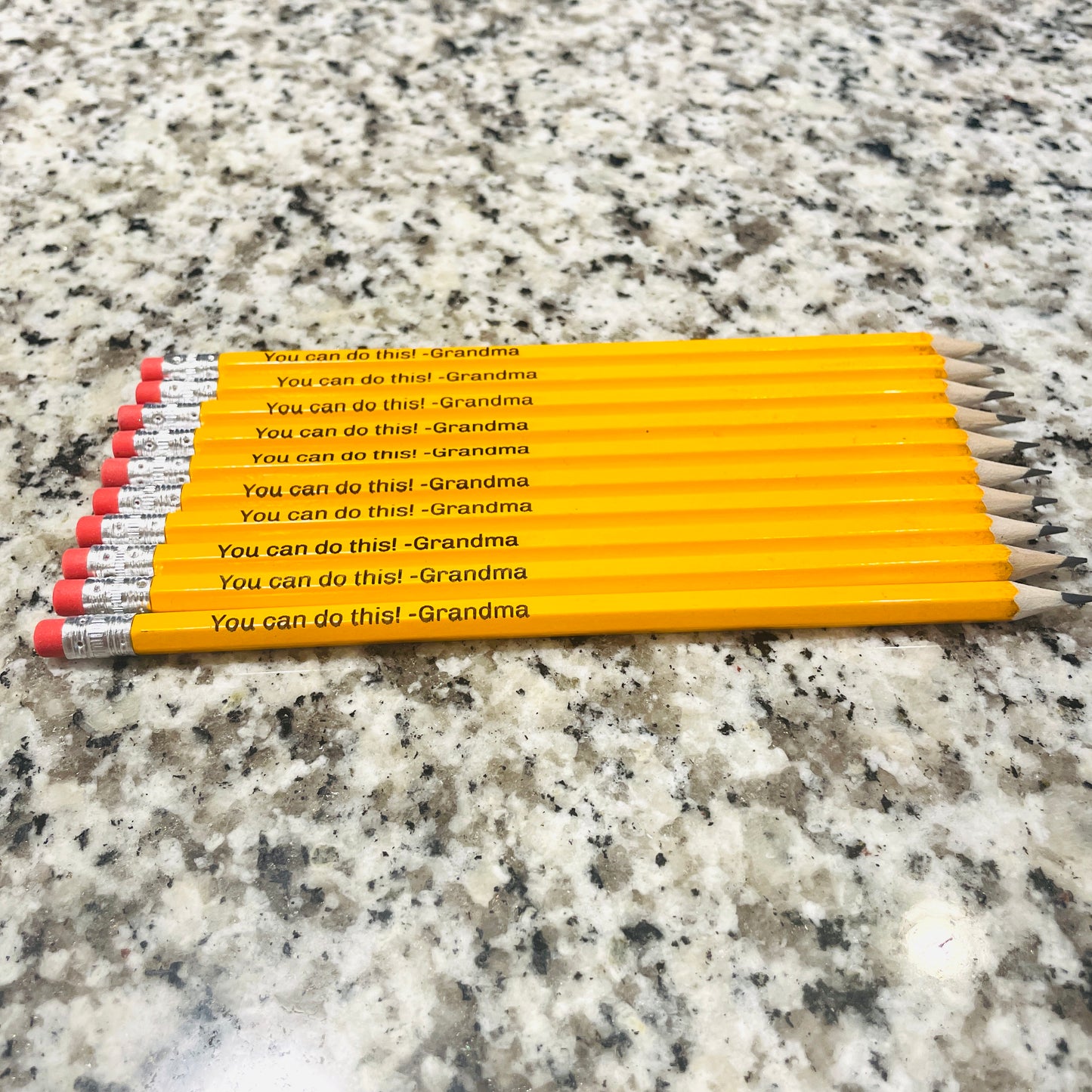 Back to School Engraved No. 2 Pencils BUNDLE