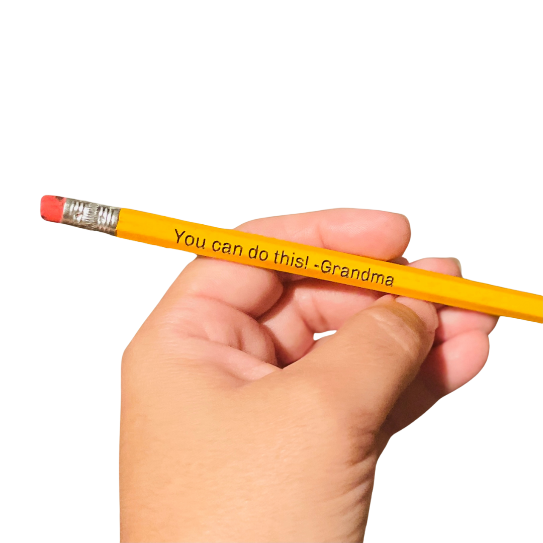 Back to School Engraved No. 2 Pencils BUNDLE