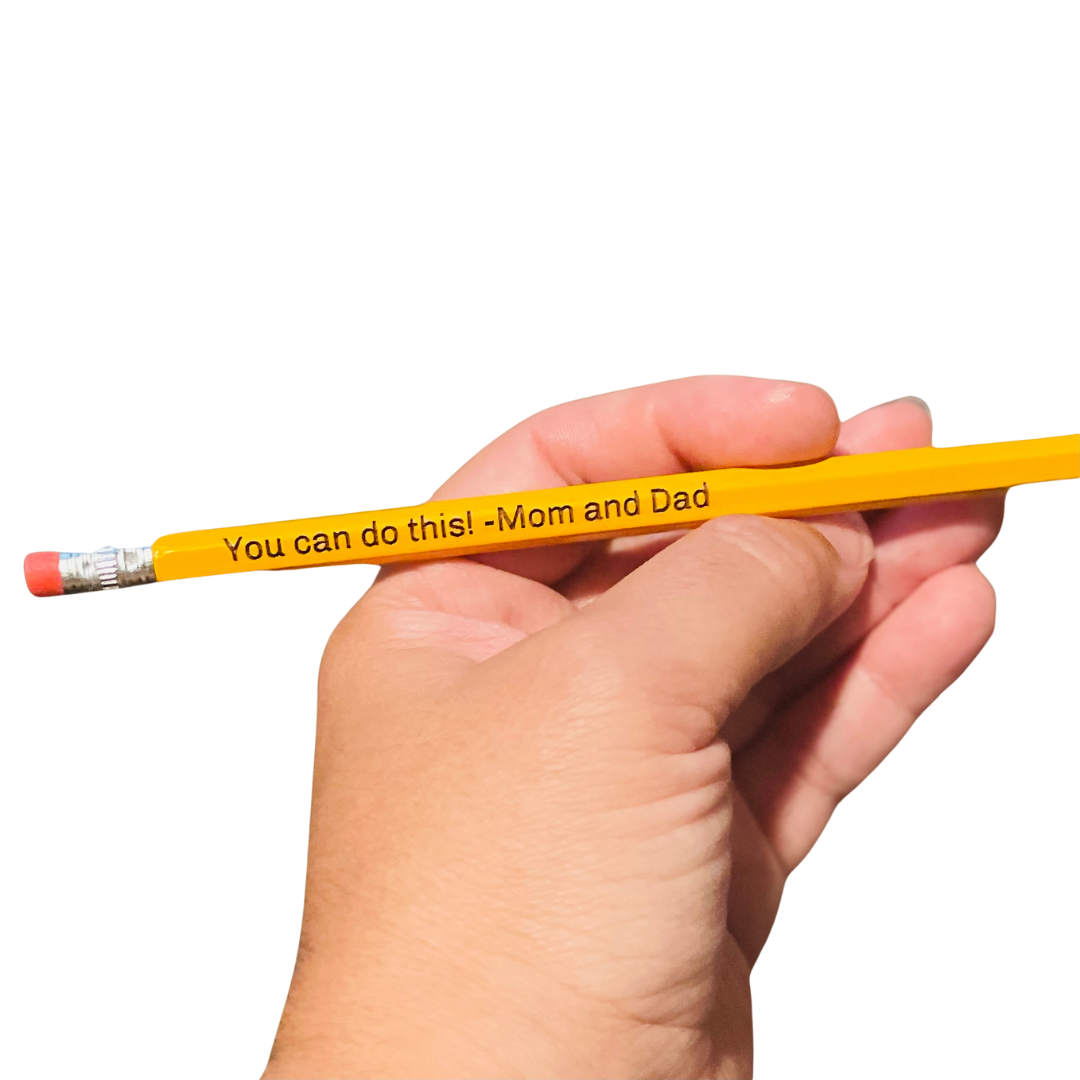 Back to School Engraved No. 2 Pencils BUNDLE