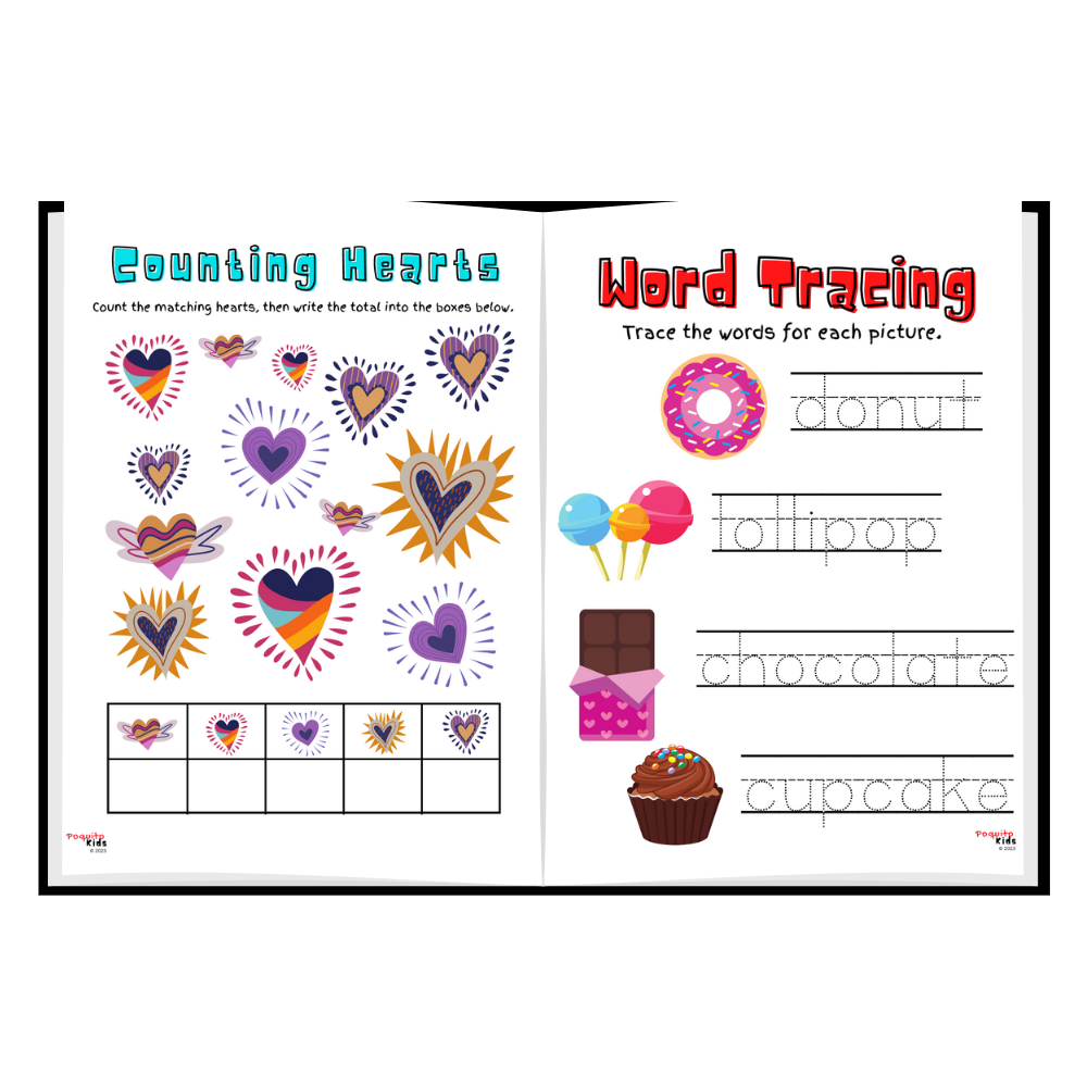 WORKBOOK BUNDLE | Preschool Back to School Tracing Name and Alphabet Fun