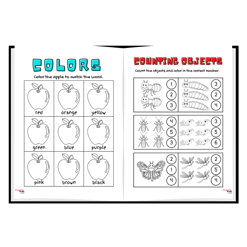 WORKBOOK BUNDLE | Preschool Back to School Tracing Name and Alphabet Fun