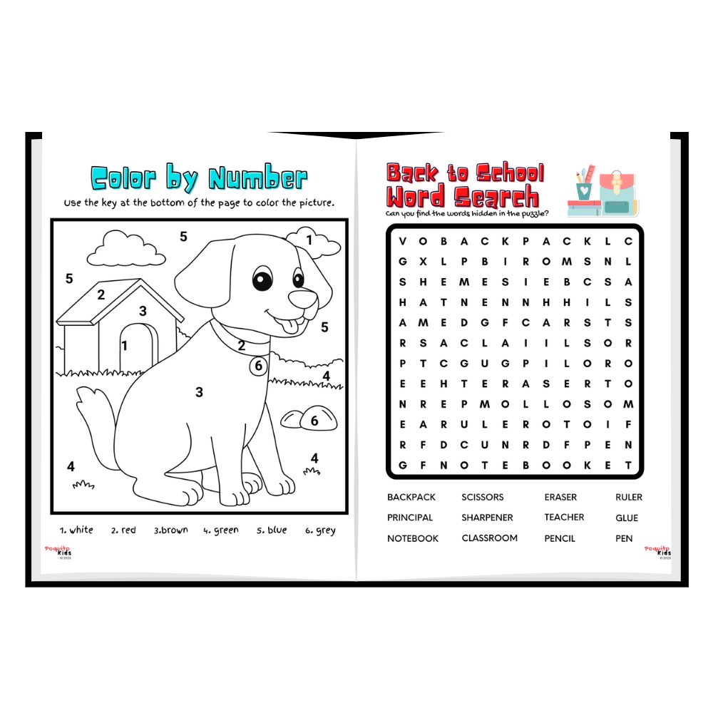 WORKBOOK BUNDLE | Preschool Back to School Tracing Name and Alphabet Fun