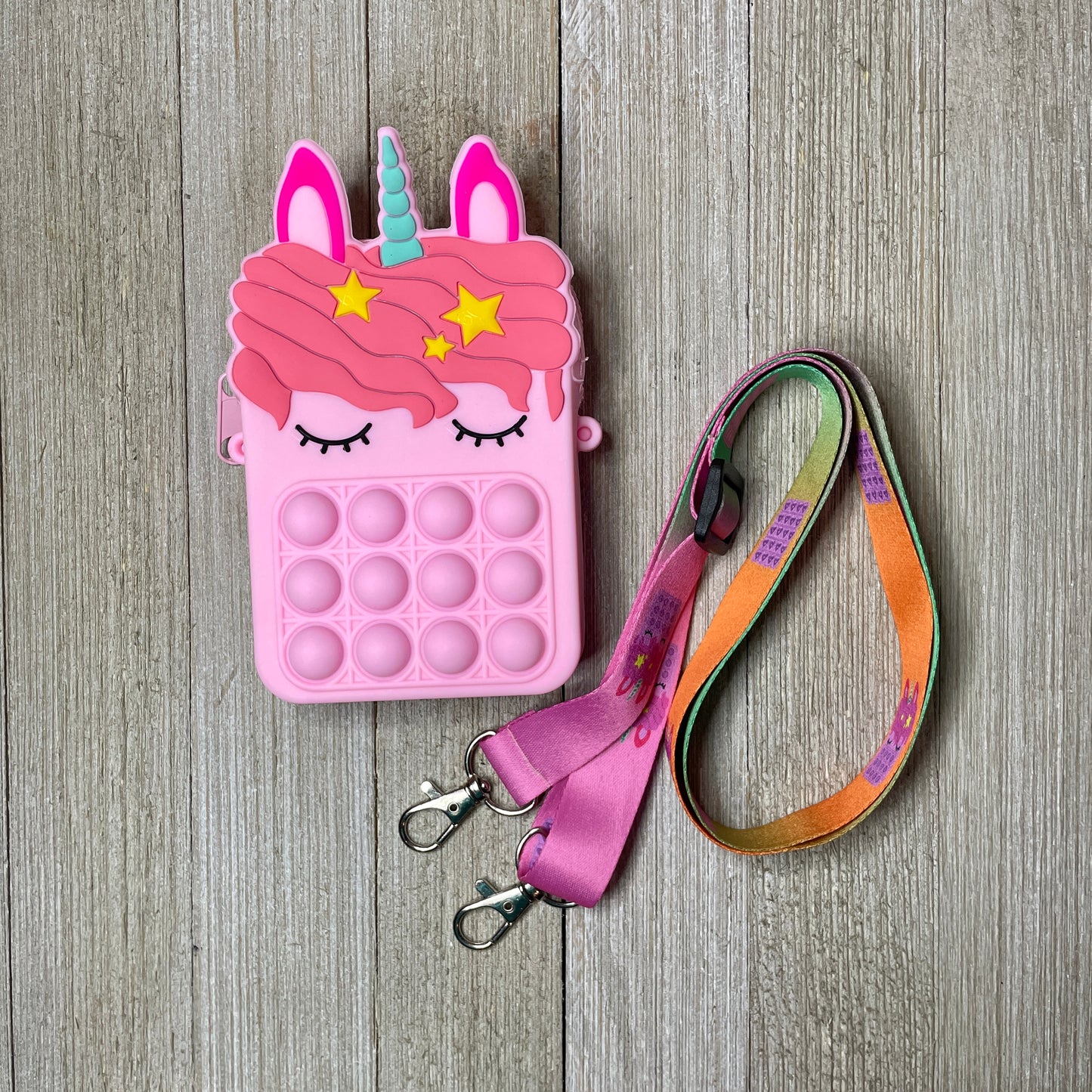Fidget Unicorn Purse Popper