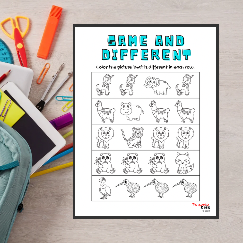 Personalized Preschool Back to School Tracing Name and Alphabet Fun Packet | For Download