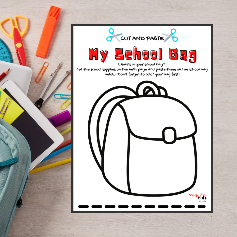 Personalized Preschool Back to School Tracing Name and Alphabet Fun Packet | For Download